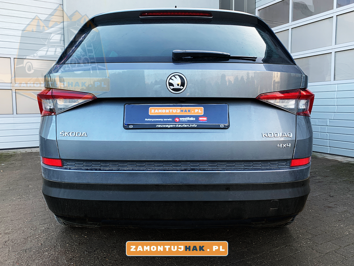 hak holowniczy w skoda kodaq